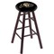 Holland Bar Stool Co Oak Counter Stool, Dark Cherry Finish, Colorado Seat RC24OSDC - alternate 1